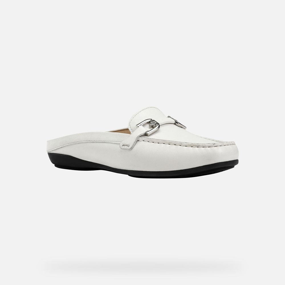 Mocassins Geox Senhora Branco - Annytah - GAROP7035